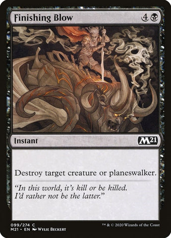 Image for Finishing Blow (99) [Core Set 2021]