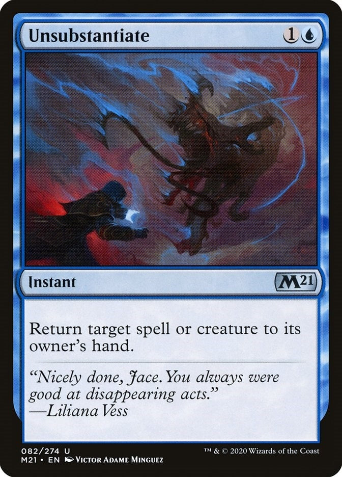 Image for Unsubstantiate (82) [Core Set 2021]