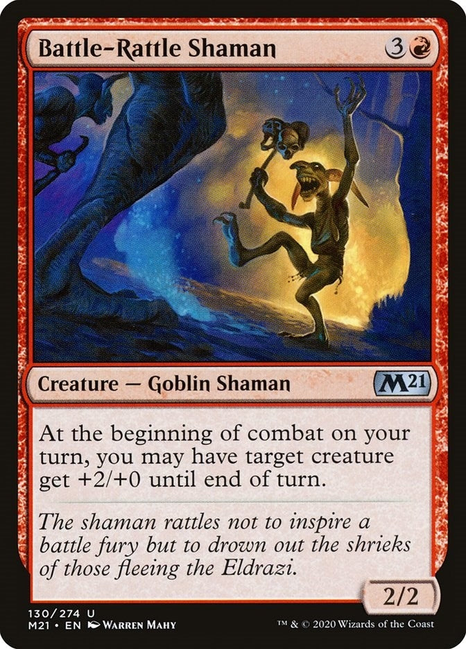 Image for Battle-Rattle Shaman (130) [Core Set 2021]