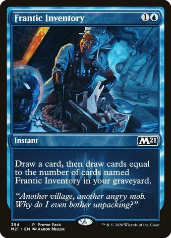 Image for Frantic Inventory (394) [Promo Pack: Core Set 2021]