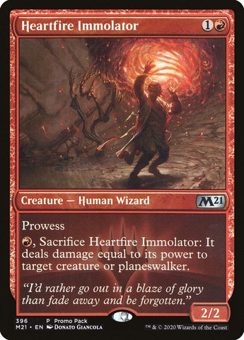 Image for Heartfire Immolator (396) [Promo Pack: Core Set 2021]