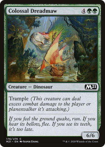 Image for Colossal Dreadmaw (176) [Core Set 2021]
