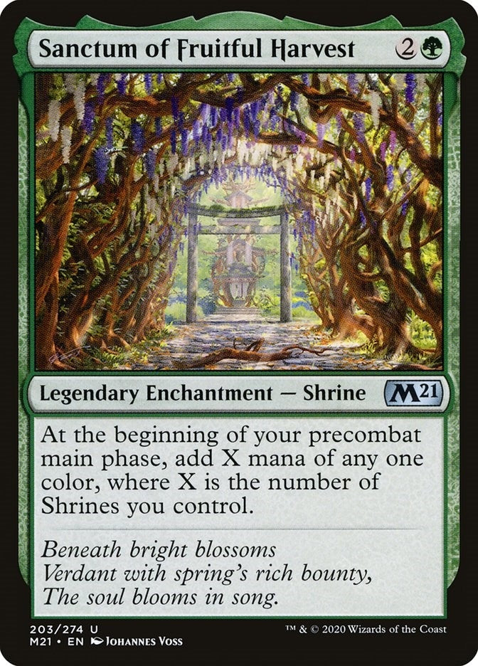 Image for Sanctum of Fruitful Harvest (203) [Core Set 2021]