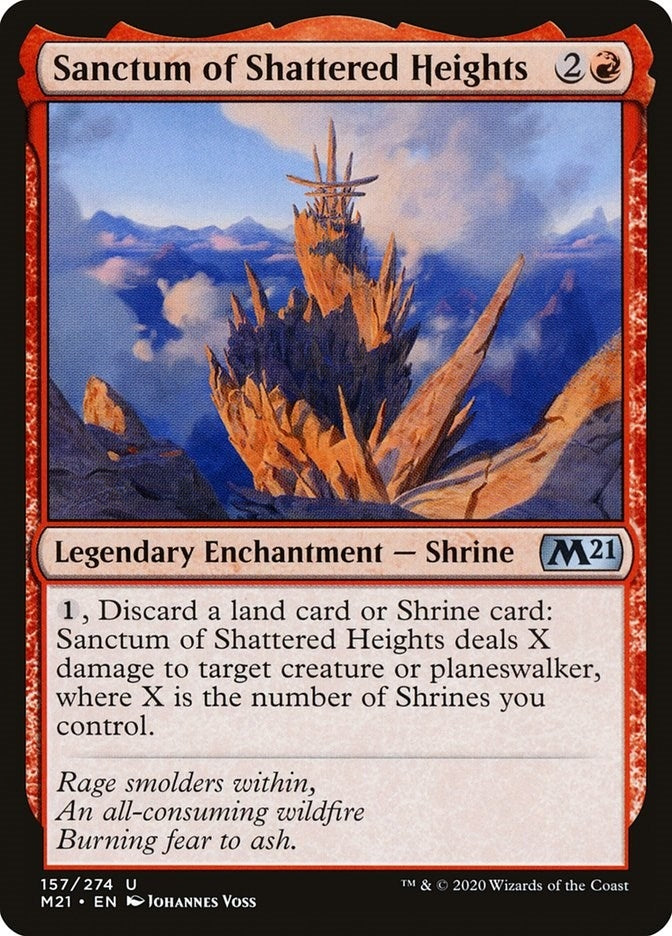 Image for Sanctum of Shattered Heights (157) [Core Set 2021]