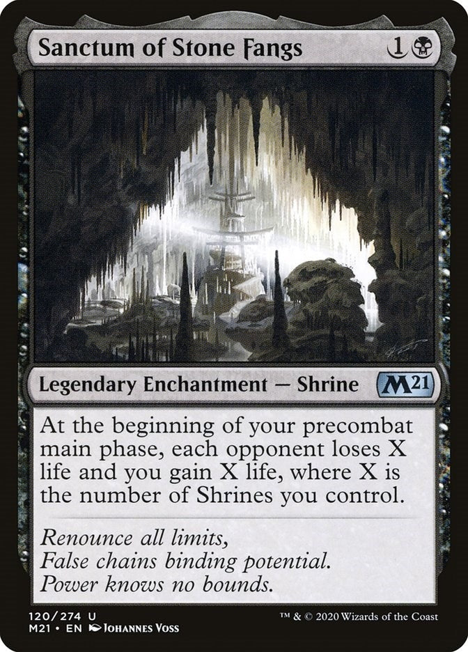 Image for Sanctum of Stone Fangs (120) [Core Set 2021]