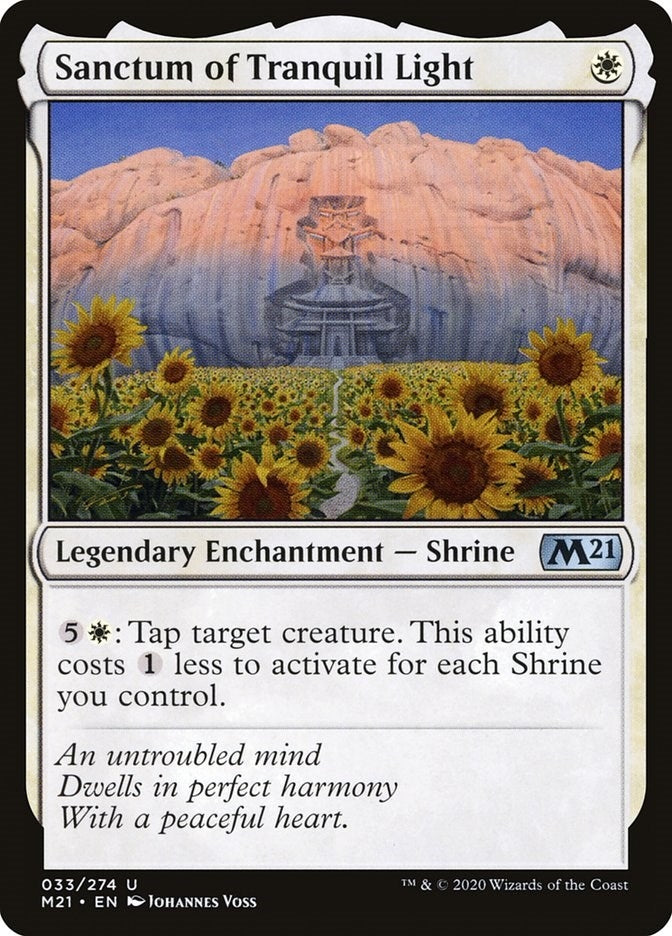 Image for Sanctum of Tranquil Light (33) [Core Set 2021]