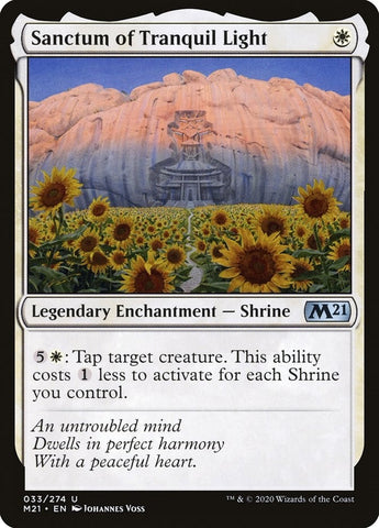 Image for Sanctum of Tranquil Light (33) [Core Set 2021]