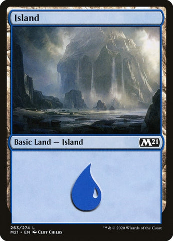 Image for Island (263) [Core Set 2021]