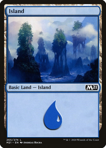 Image for Island (265) (265) [Core Set 2021]