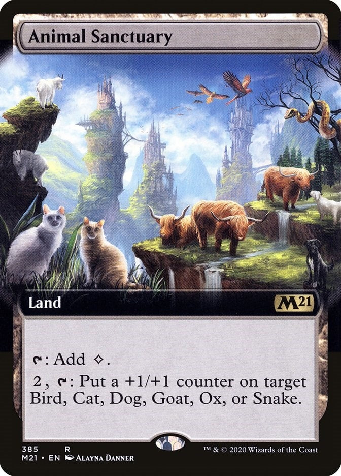 Image for Animal Sanctuary (Extended Art) (385) [Core Set 2021]