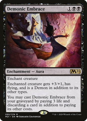 Image for Demonic Embrace (95) [Core Set 2021]