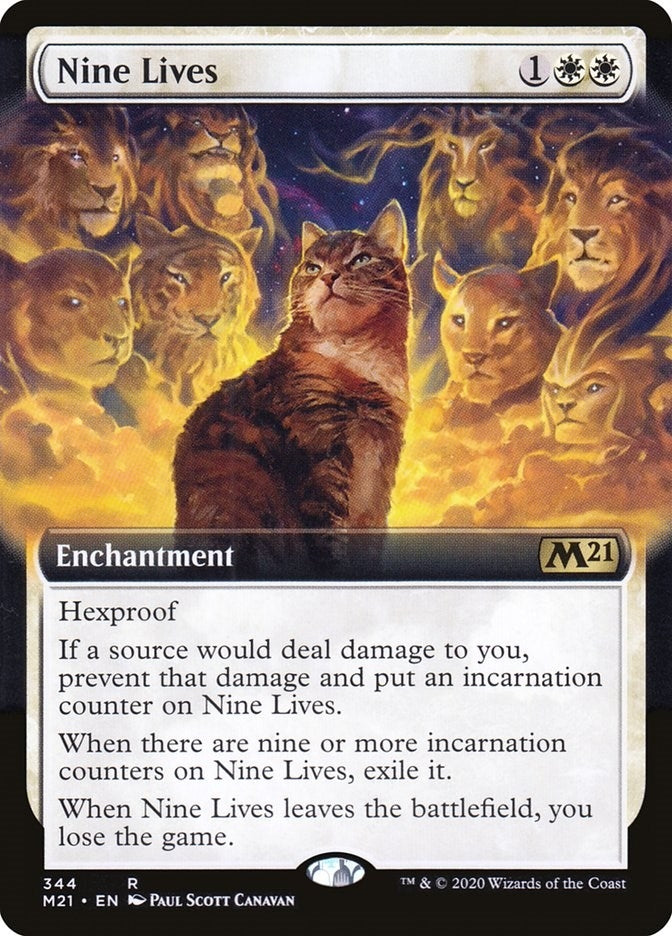 Image for Nine Lives (Extended Art) (344) [Core Set 2021]