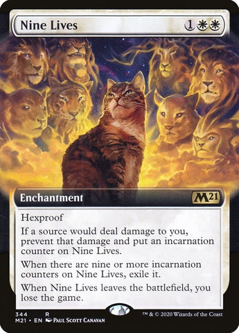 Image for Nine Lives (Extended Art) (344) [Core Set 2021]