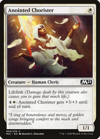 Image for Anointed Chorister (4) [Core Set 2021]