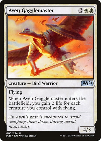 Image for Aven Gagglemaster (5) [Core Set 2021]