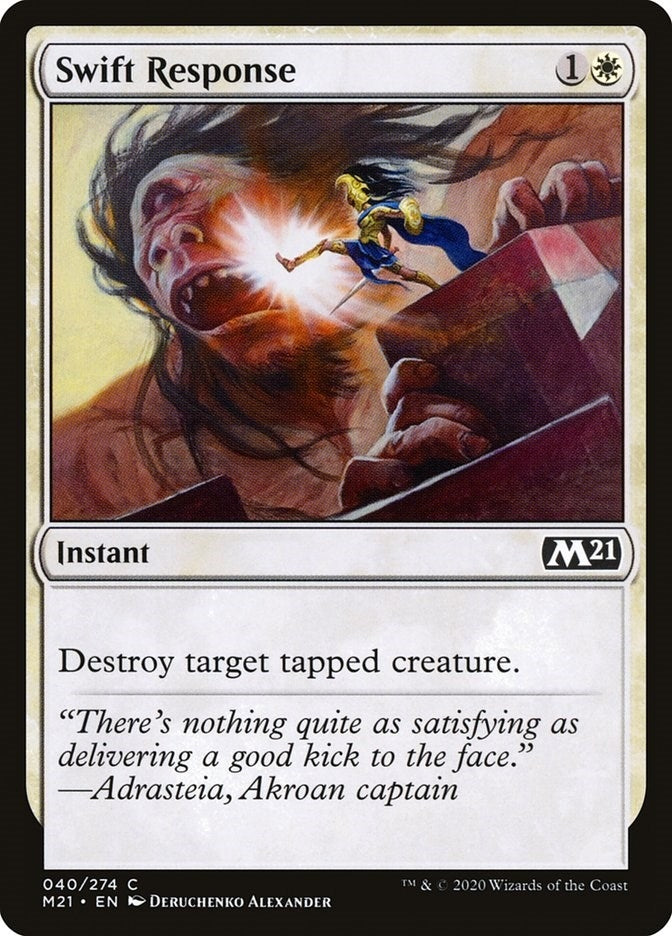 Image for Swift Response (40) [Core Set 2021]