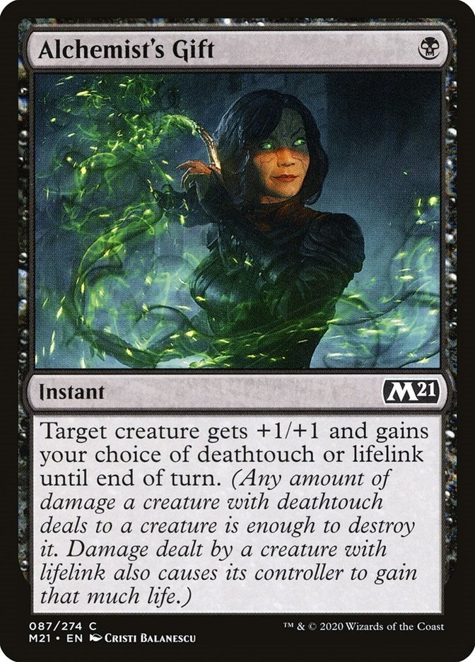 Image for Alchemist's Gift (87) [Core Set 2021]