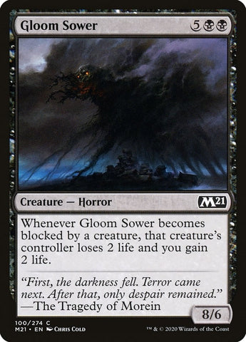 Image for Gloom Sower (100) [Core Set 2021]