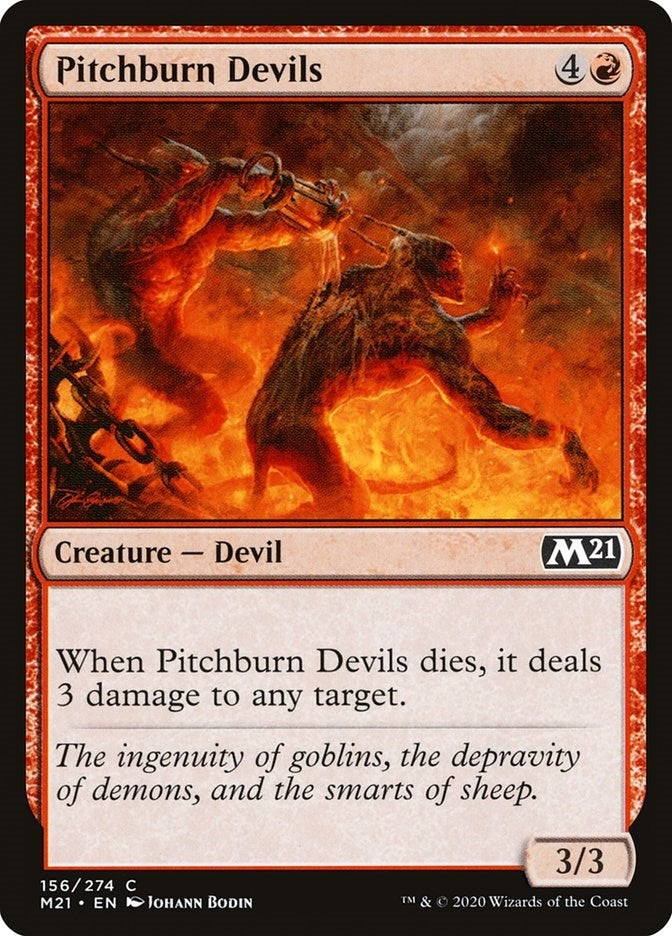 Image for Pitchburn Devils (156) [Core Set 2021]