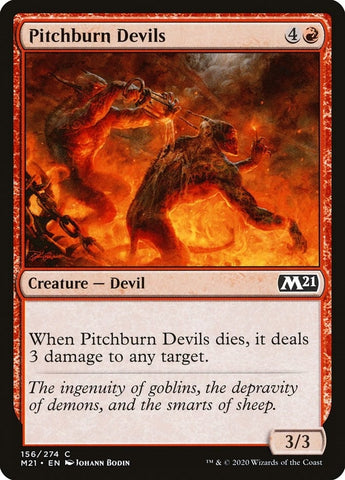 Image for Pitchburn Devils (156) [Core Set 2021]