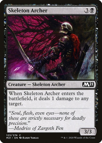 Image for Skeleton Archer (123) [Core Set 2021]