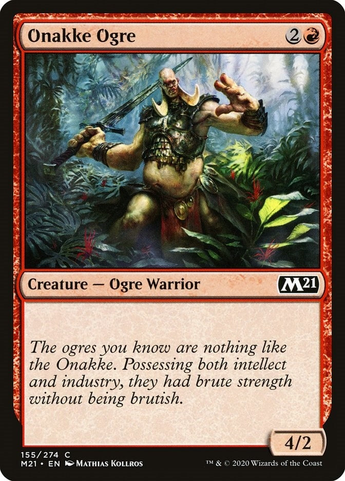 Image for Onakke Ogre (155) [Core Set 2021]