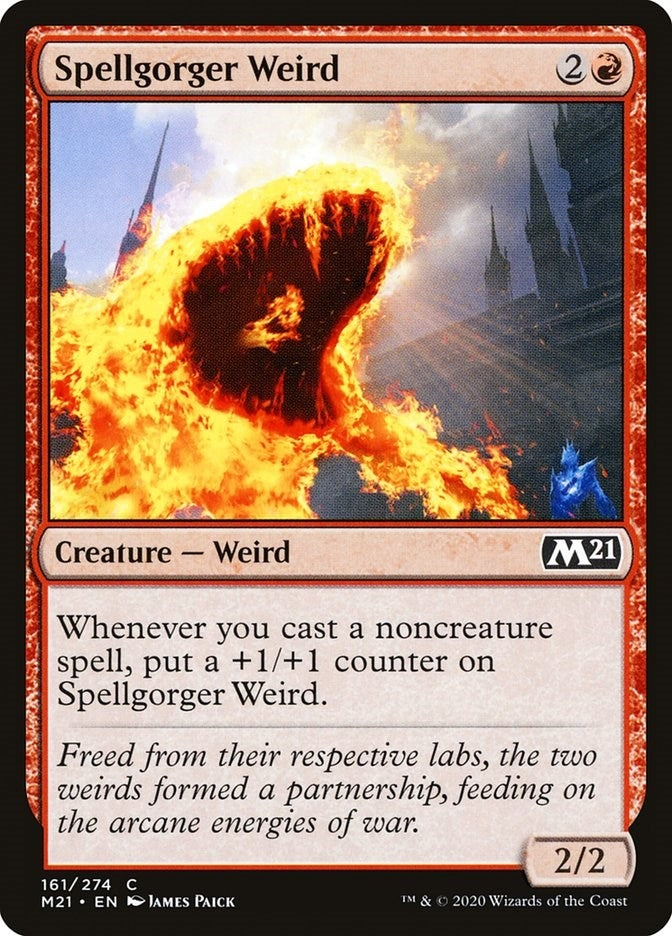 Image for Spellgorger Weird (161) [Core Set 2021]