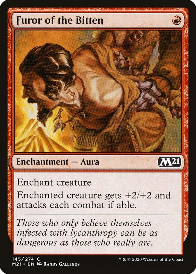 Image for Furor of the Bitten (145) [Core Set 2021]