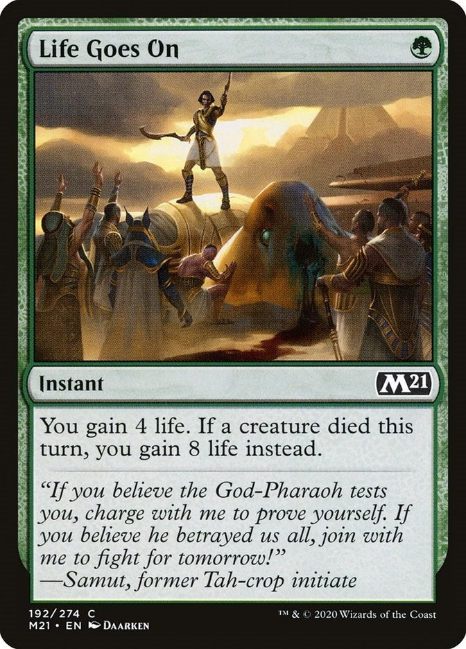 Image for Life Goes On (192) [Core Set 2021]