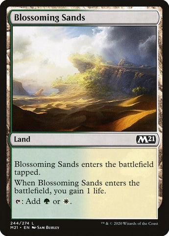 Image for Blossoming Sands (244) [Core Set 2021]