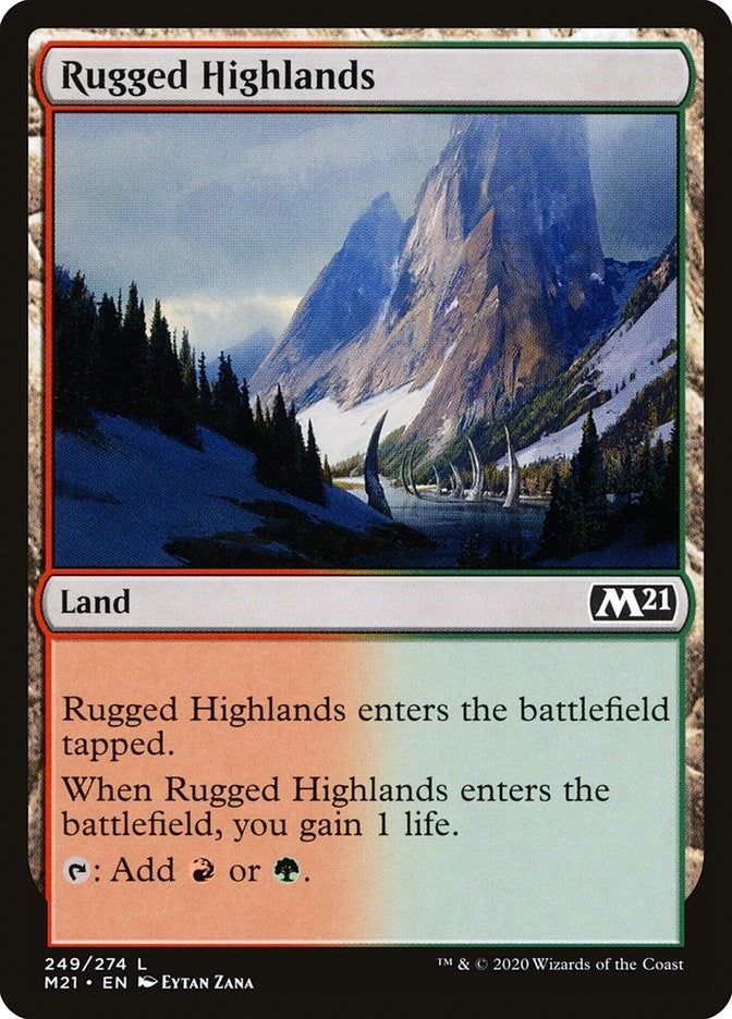 Image for Rugged Highlands (249) [Core Set 2021]