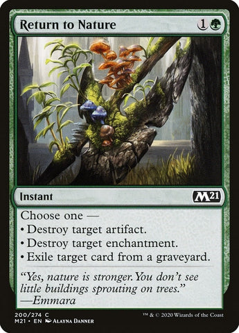 Image for Return to Nature (200) [Core Set 2021]