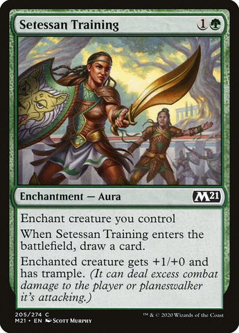 Image for Setessan Training (205) [Core Set 2021]
