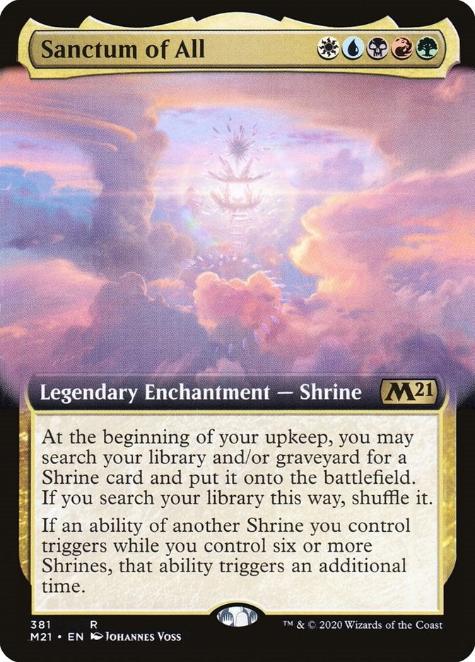 Image for Sanctum of All (Extended Art) (381) [Core Set 2021]