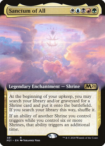 Image for Sanctum of All (Extended Art) (381) [Core Set 2021]