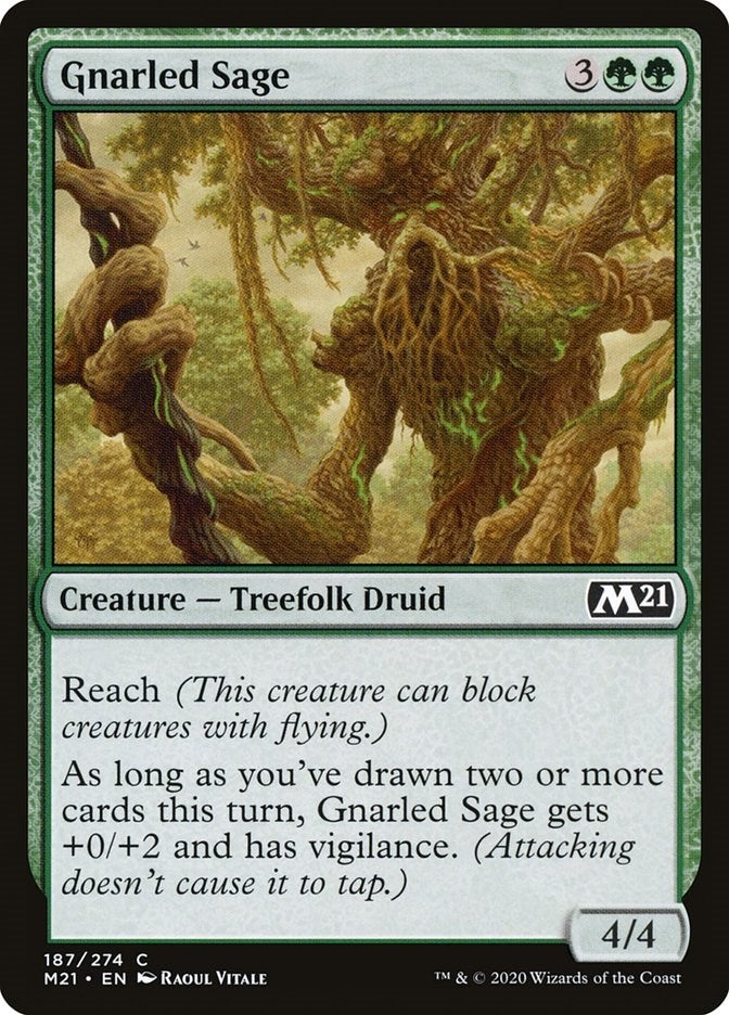 Image for Gnarled Sage (187) [Core Set 2021]