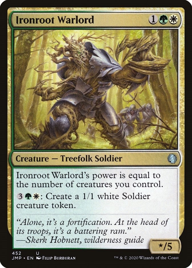 Image for Ironroot Warlord (452) [Jumpstart]