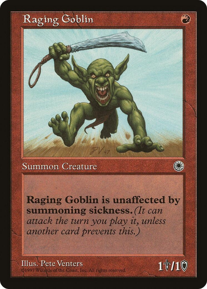 Image for Raging Goblin - Magic: The Gathering