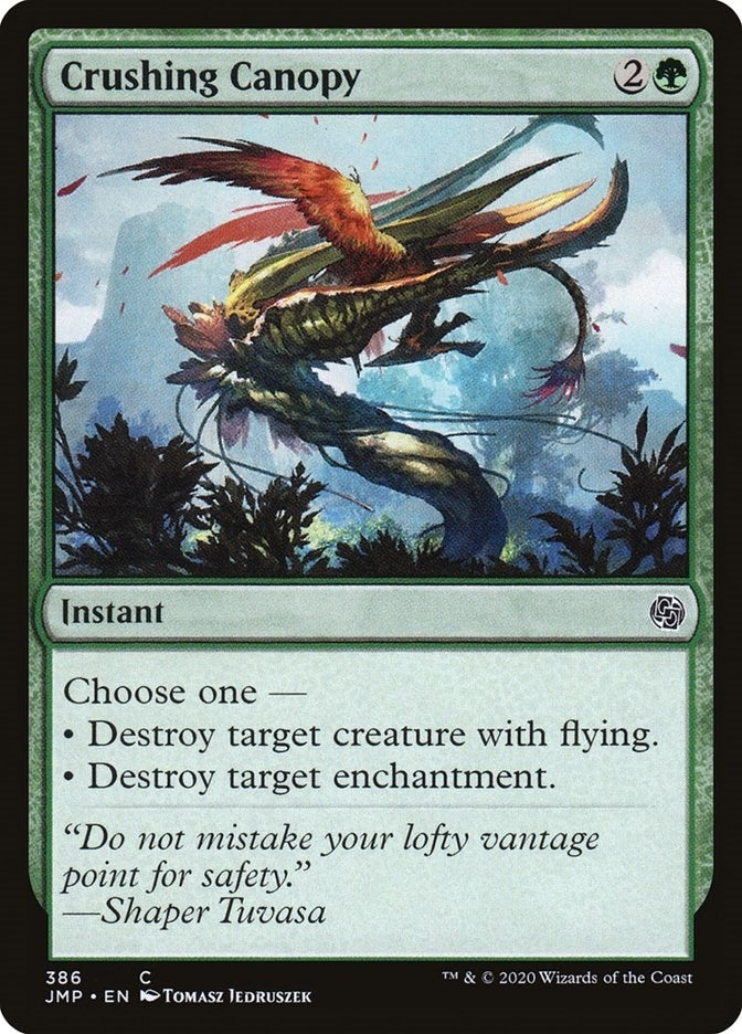 Image for Crushing Canopy (386) [Jumpstart]