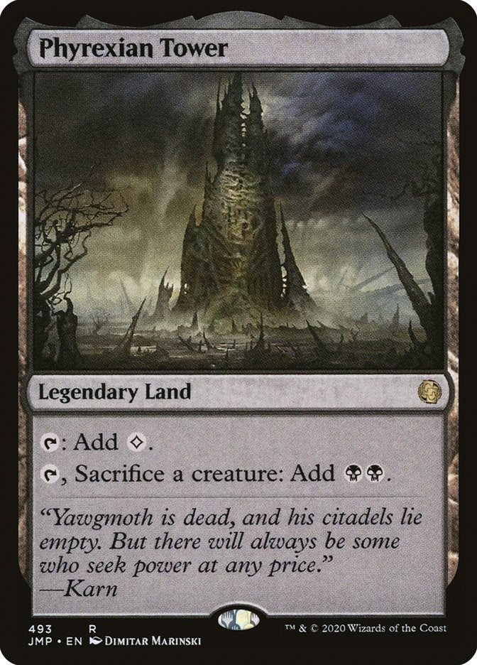 Image for Phyrexian Tower (493) [Jumpstart]