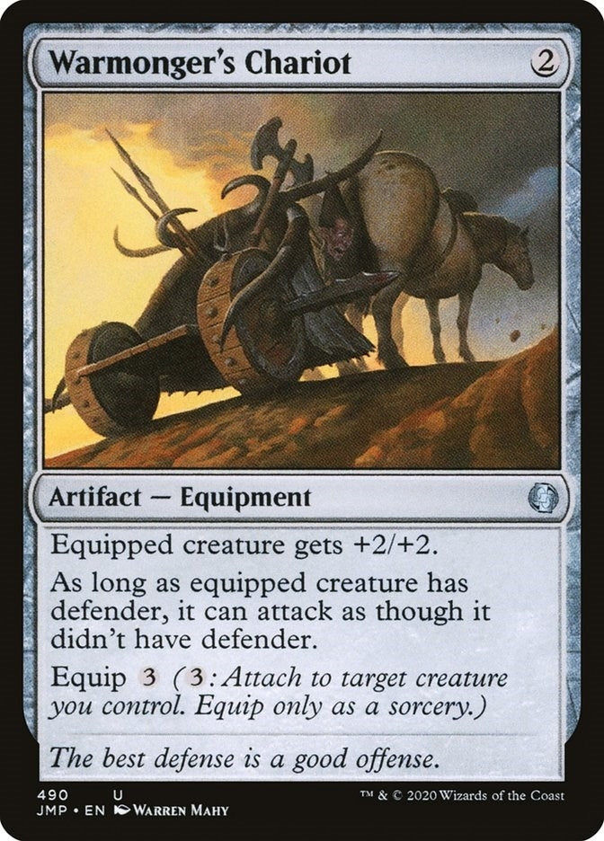 Image for Warmonger's Chariot (490) [Jumpstart]