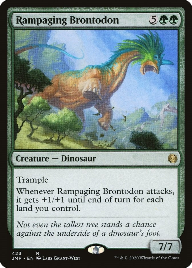 Image for Rampaging Brontodon (423) [Jumpstart]
