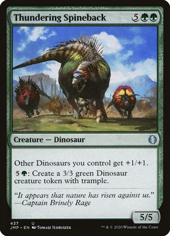 Image for Thundering Spineback (437) [Jumpstart]