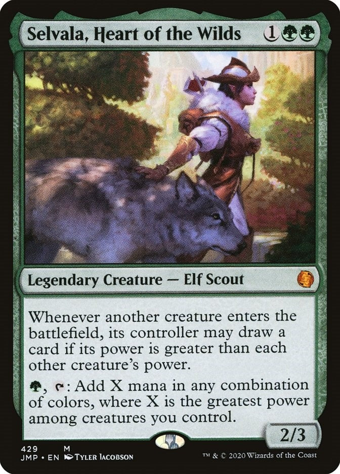 Image for Selvala, Heart of the Wilds (429) [Jumpstart]