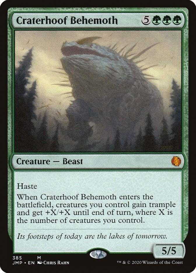 Image for Craterhoof Behemoth (385) [Jumpstart]