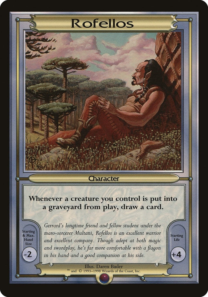 Image for Rofellos (Oversize) [Vanguard]