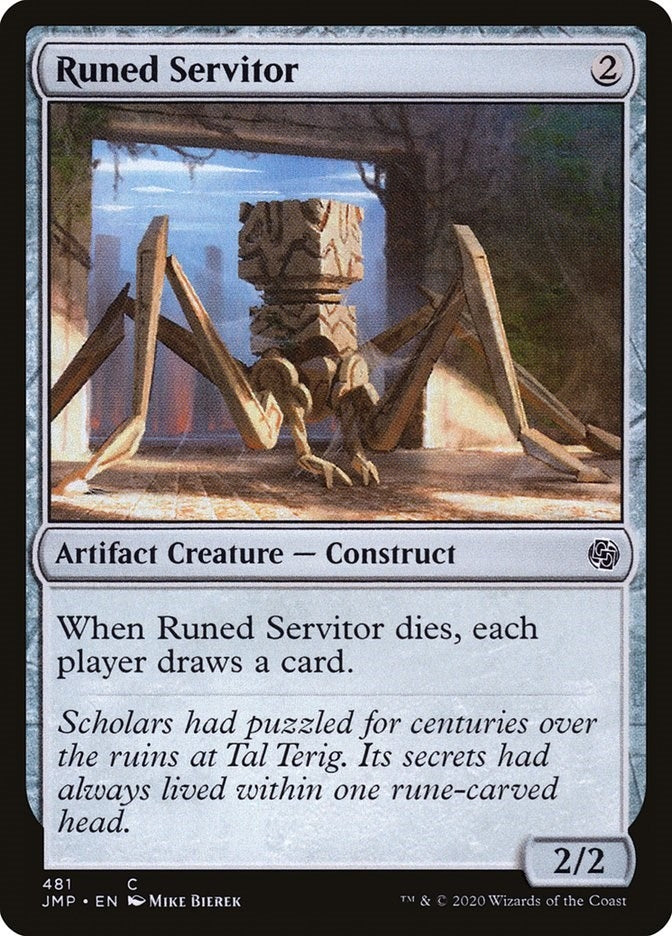 Image for Runed Servitor (481) [Jumpstart]