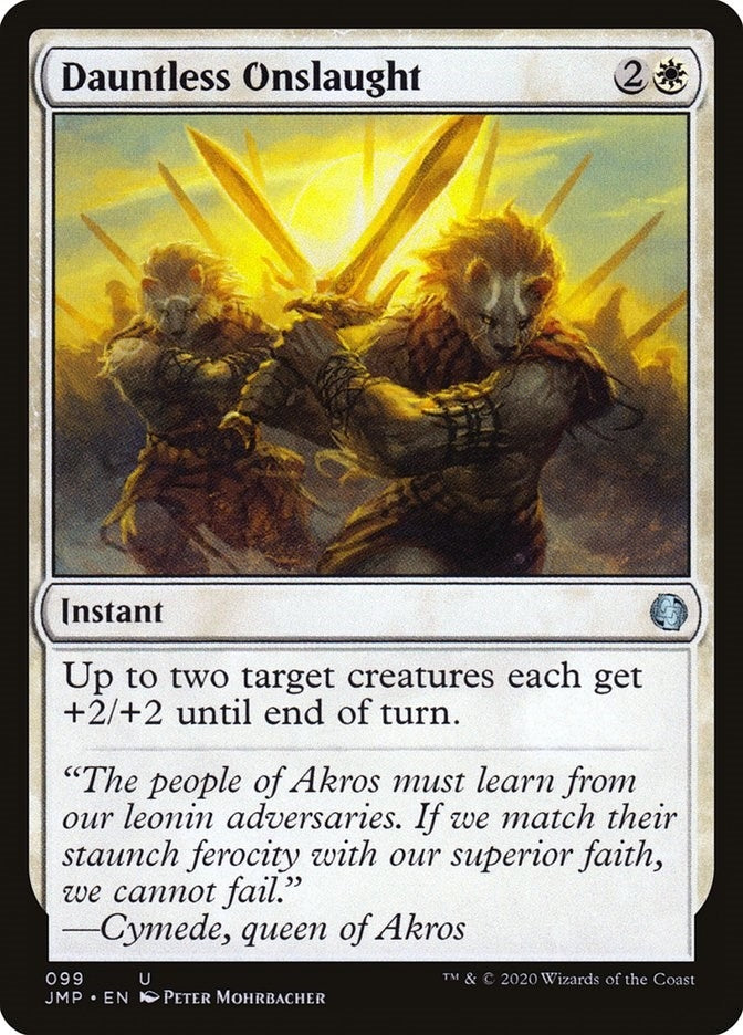 Image for Dauntless Onslaught (99) [Jumpstart]