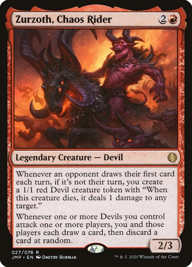 Image for Zurzoth, Chaos Rider (27) [Jumpstart]