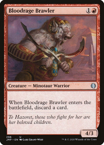 Image for Bloodrage Brawler (296) [Jumpstart]